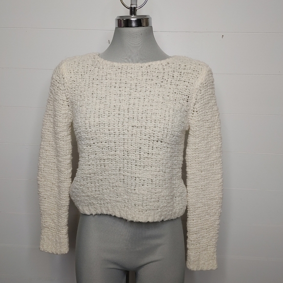 CLUB Monaco cream wool sweater S - Picture 1 of 9